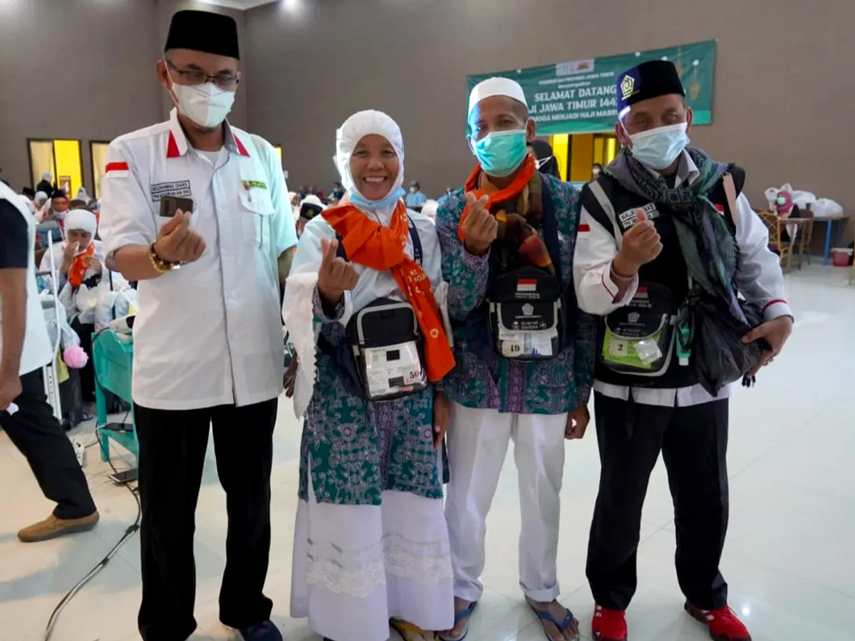 1213 Calon Jamaah Haji Kediri, Kloter 112 Berangkat 20 Mei