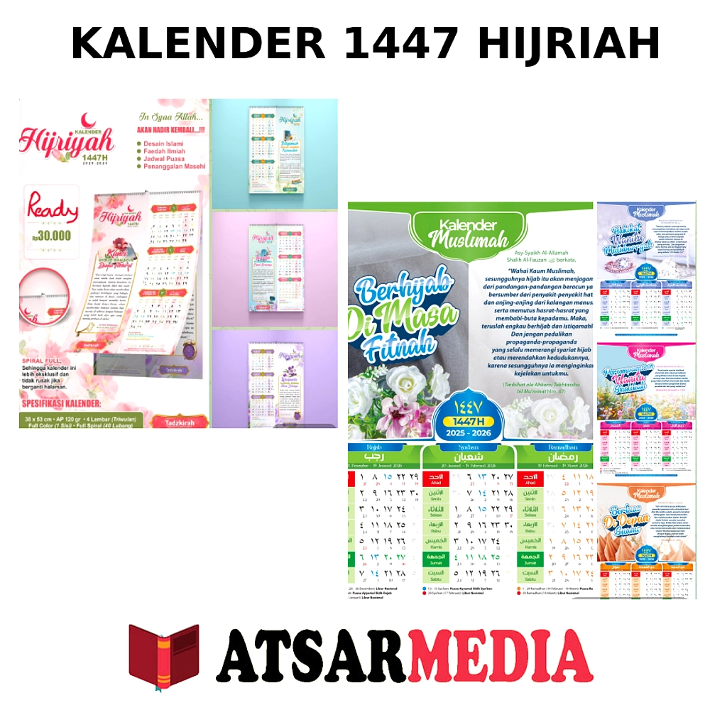 14 April 2026: 25 Syawal 1447 H, catatan penanggalan