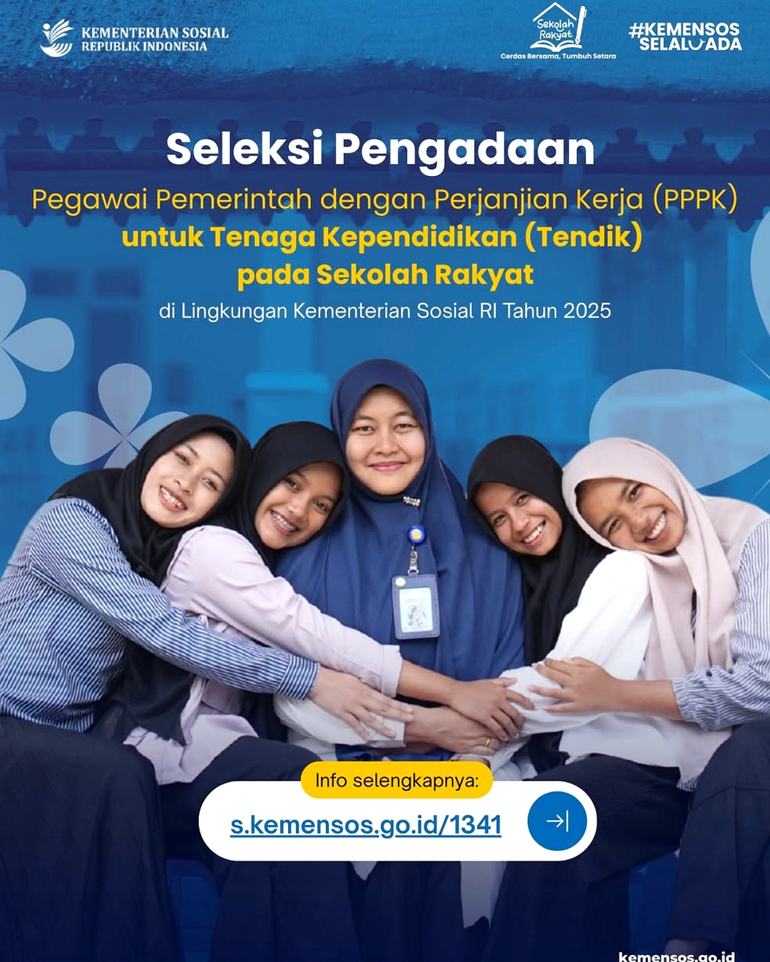 185 Posisi PPPK Tendik Sekolah Rakyat 2026 untuk SMA/SMK
