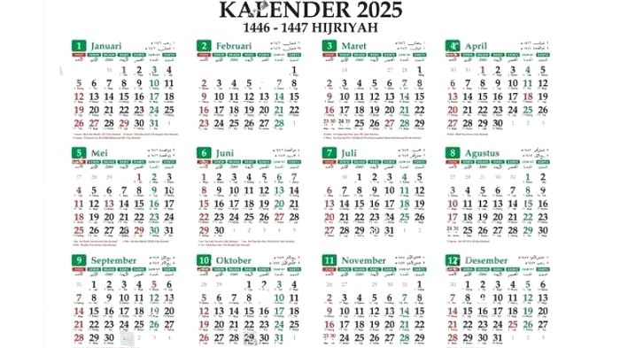 21 Juni 2026: 6 Muharram 1448 H