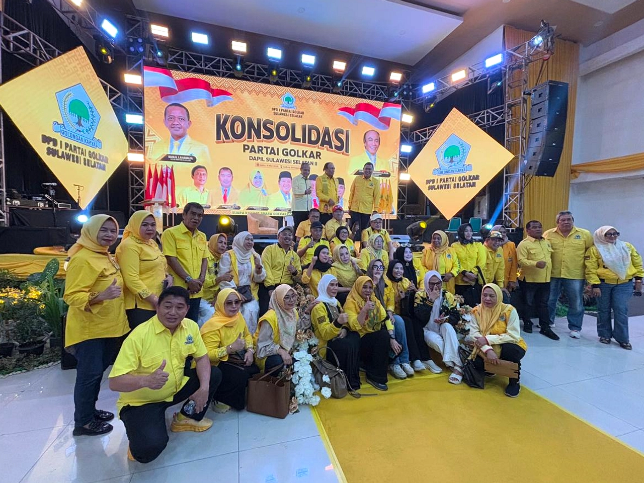 22 Ketua DPD II Golkar Sulsel Siap Kawal IAS