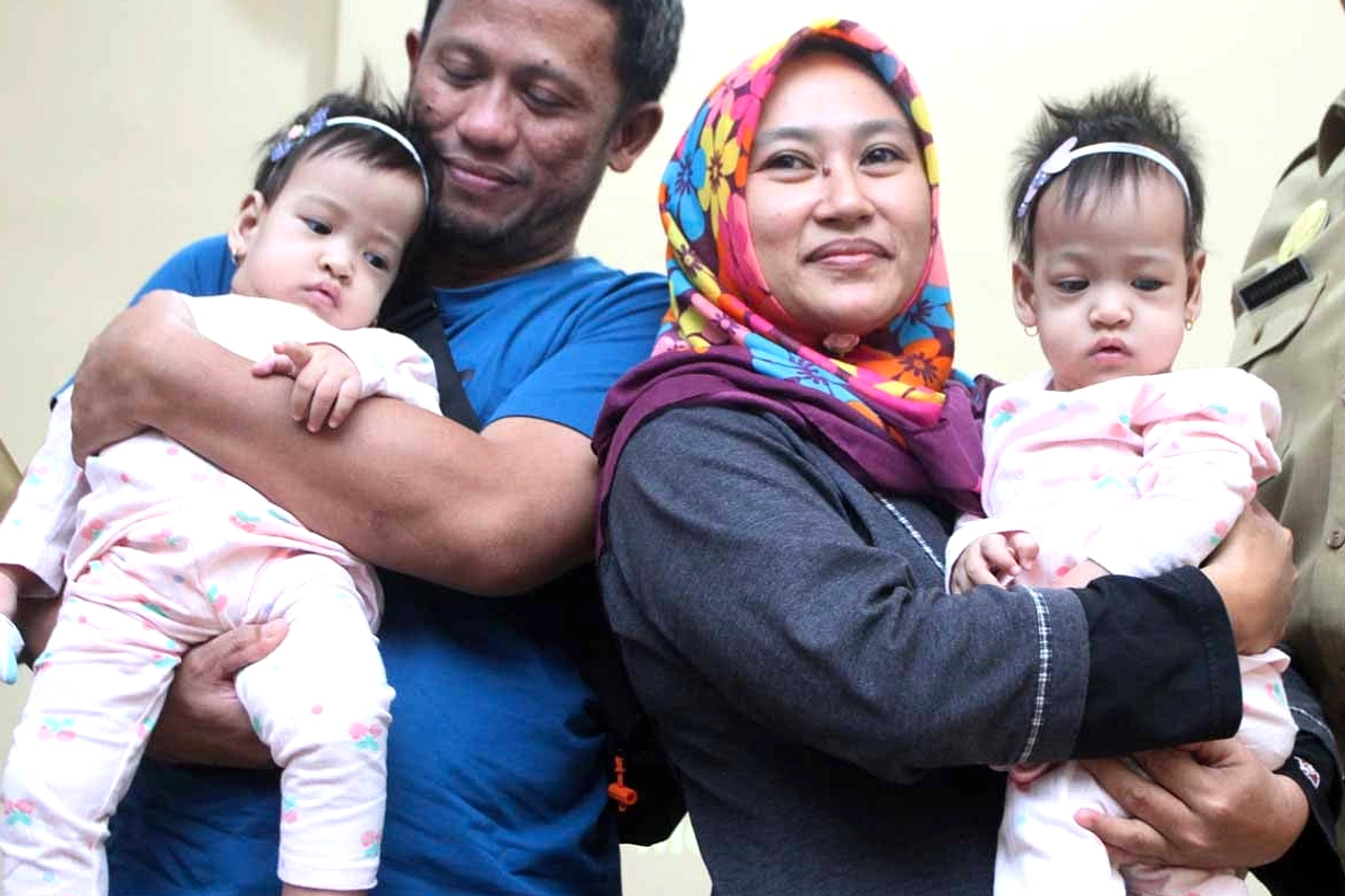 22 Tahun Menanti, Pasutri Sumenep Dikaruniai Bayi Kembar