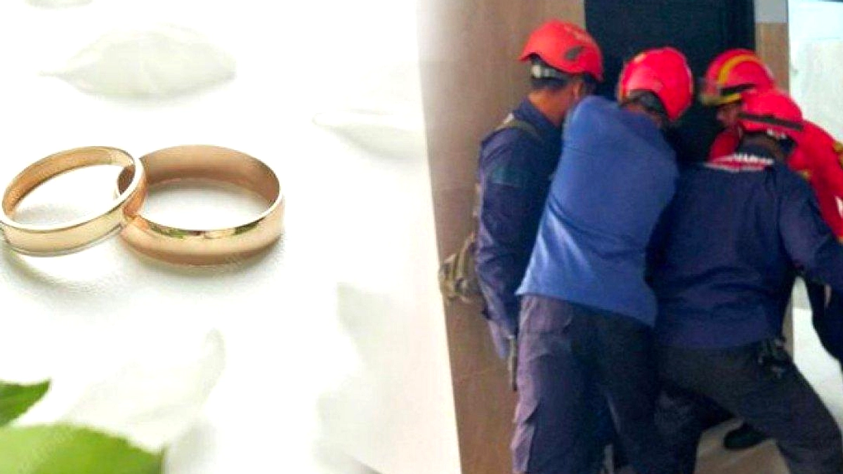 30 Tahun, Cincin Terjepit di Alat Kelamin, Tim Damkar Potong