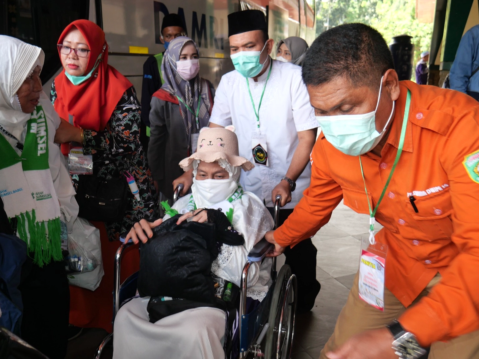 444 Jemaah Bangka Belitung Selamat Tiba di Palembang