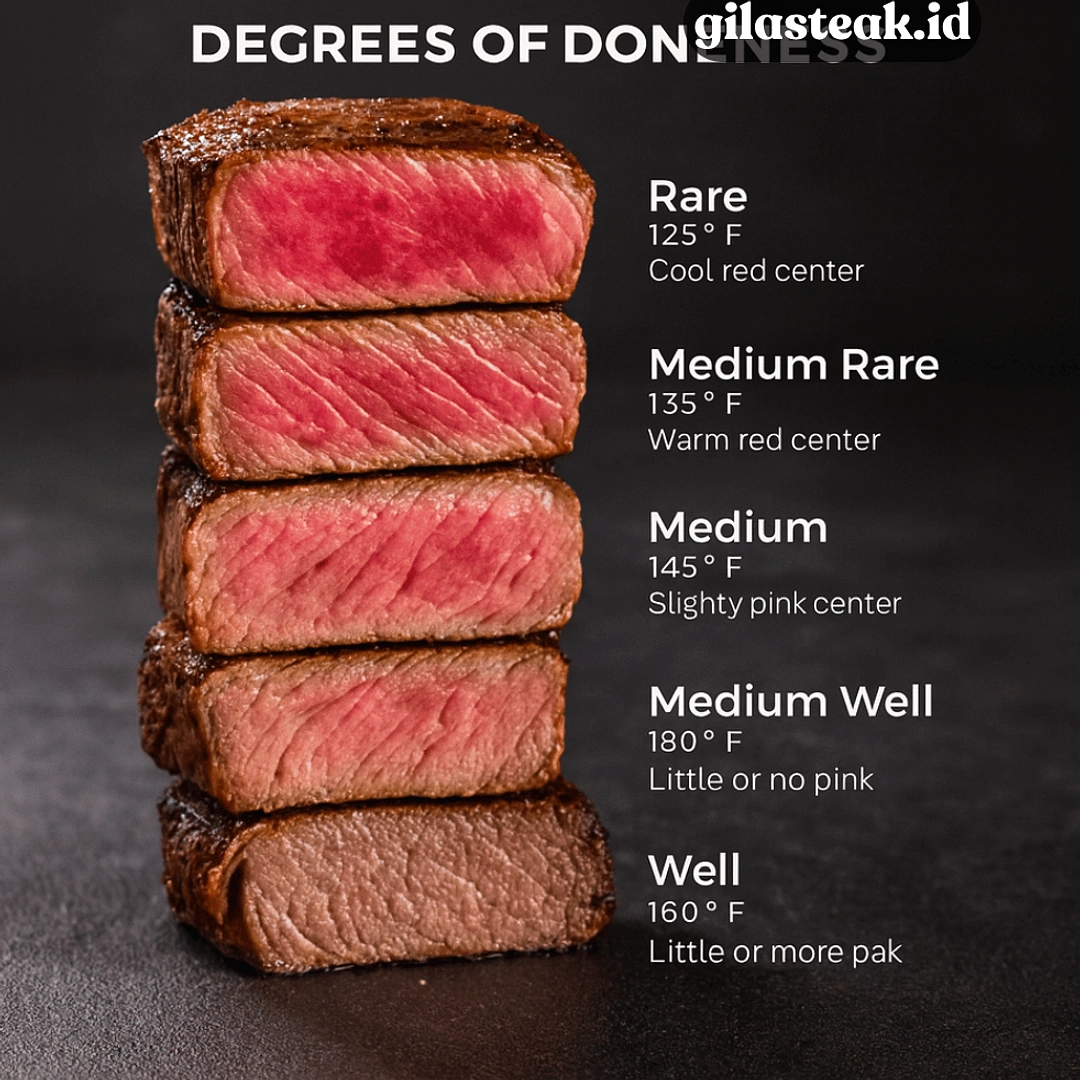 5 Potongan Steak Tidak Cocok Dimakan Rare, Medium Disarankan