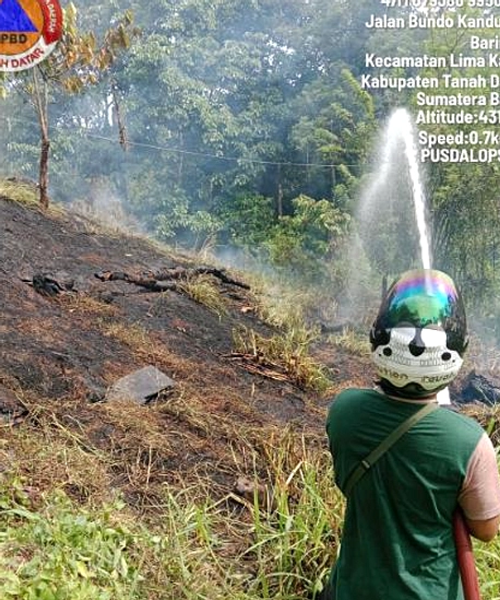 515 Titik Panas di Sumsel Juni Ini, Hujan Redam Lonjakan
