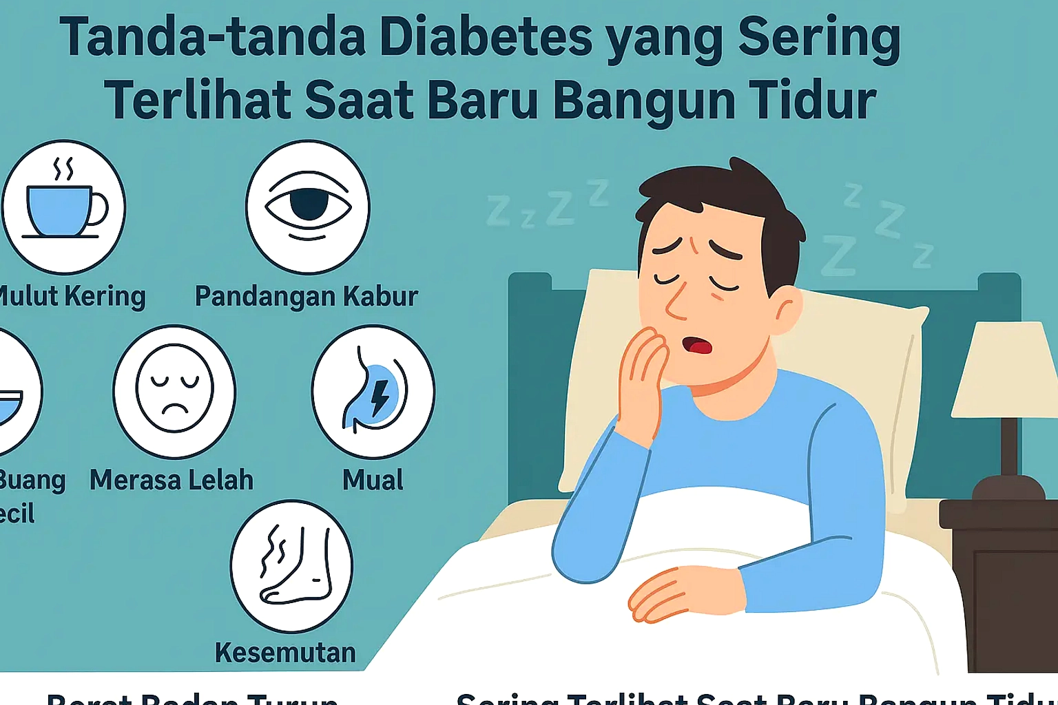 6 Gangguan Tidur yang Ternyata Tanda Diabetes