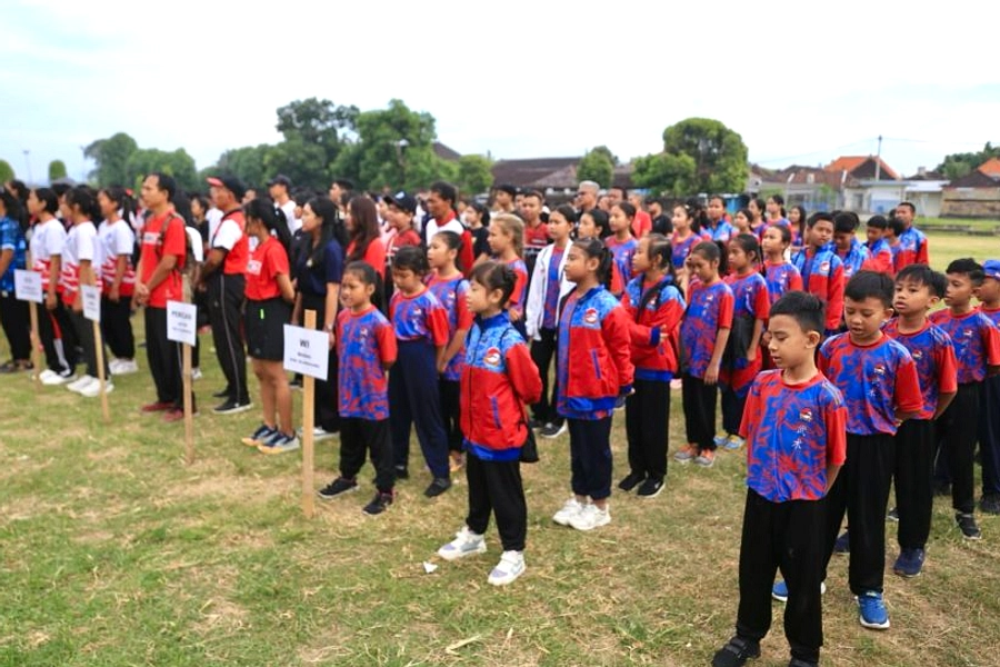 653 Atlet Klungkung Ikut Pekan Olahraga Pelajar Bali 2026