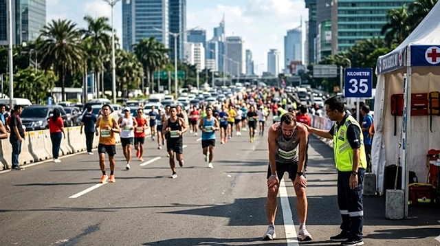 8.000 Pelari Ramaikan Sumsel Bhayangkara Run 2026