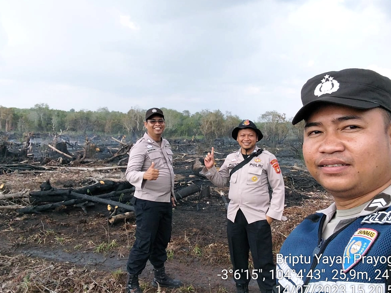 88 Hotspot di Sumsel, Tertinggi Sebulan