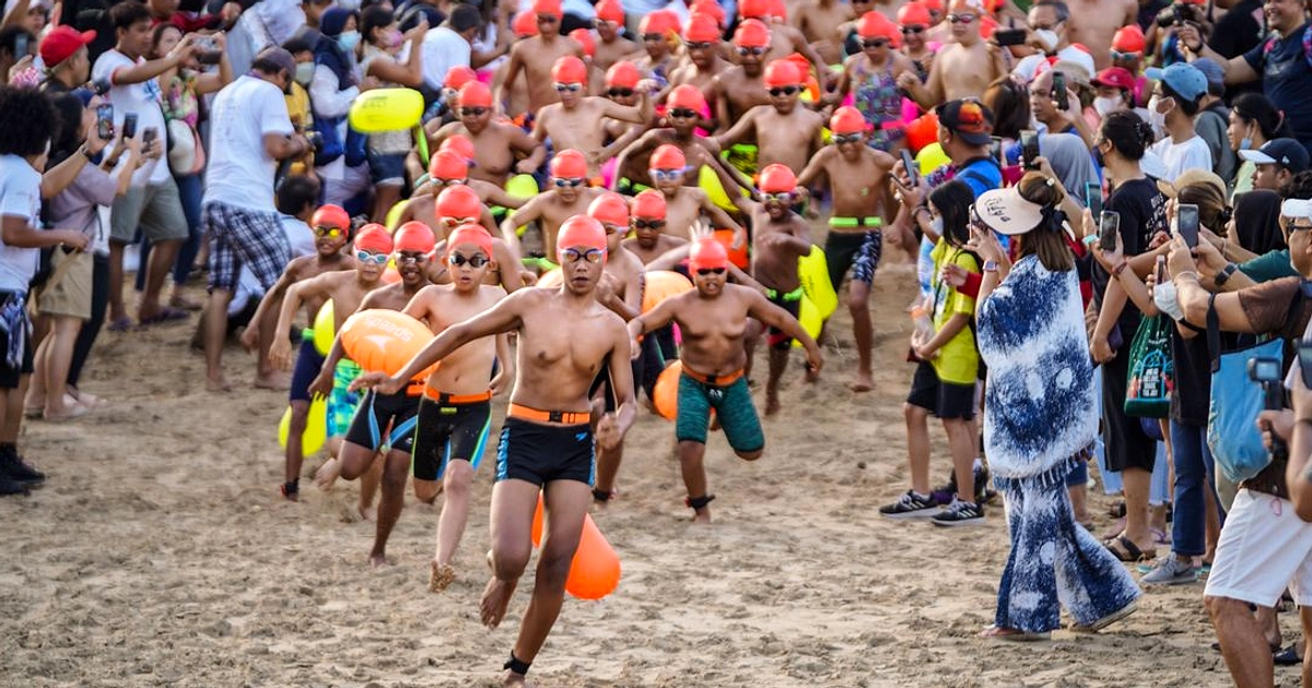 900 Perenang dari 27 Negara Ramaikan Oceanman Bali 2026