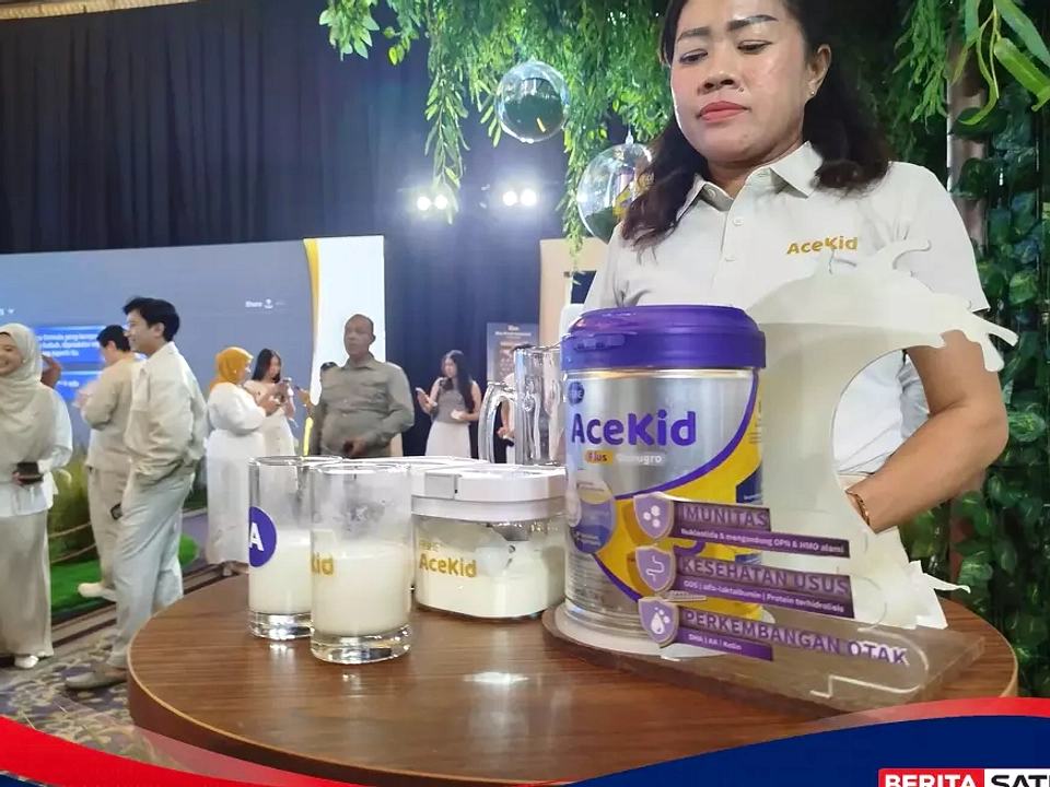 AceKid: Susu Formula Fresh, Berbahan Susu Segar Indonesia