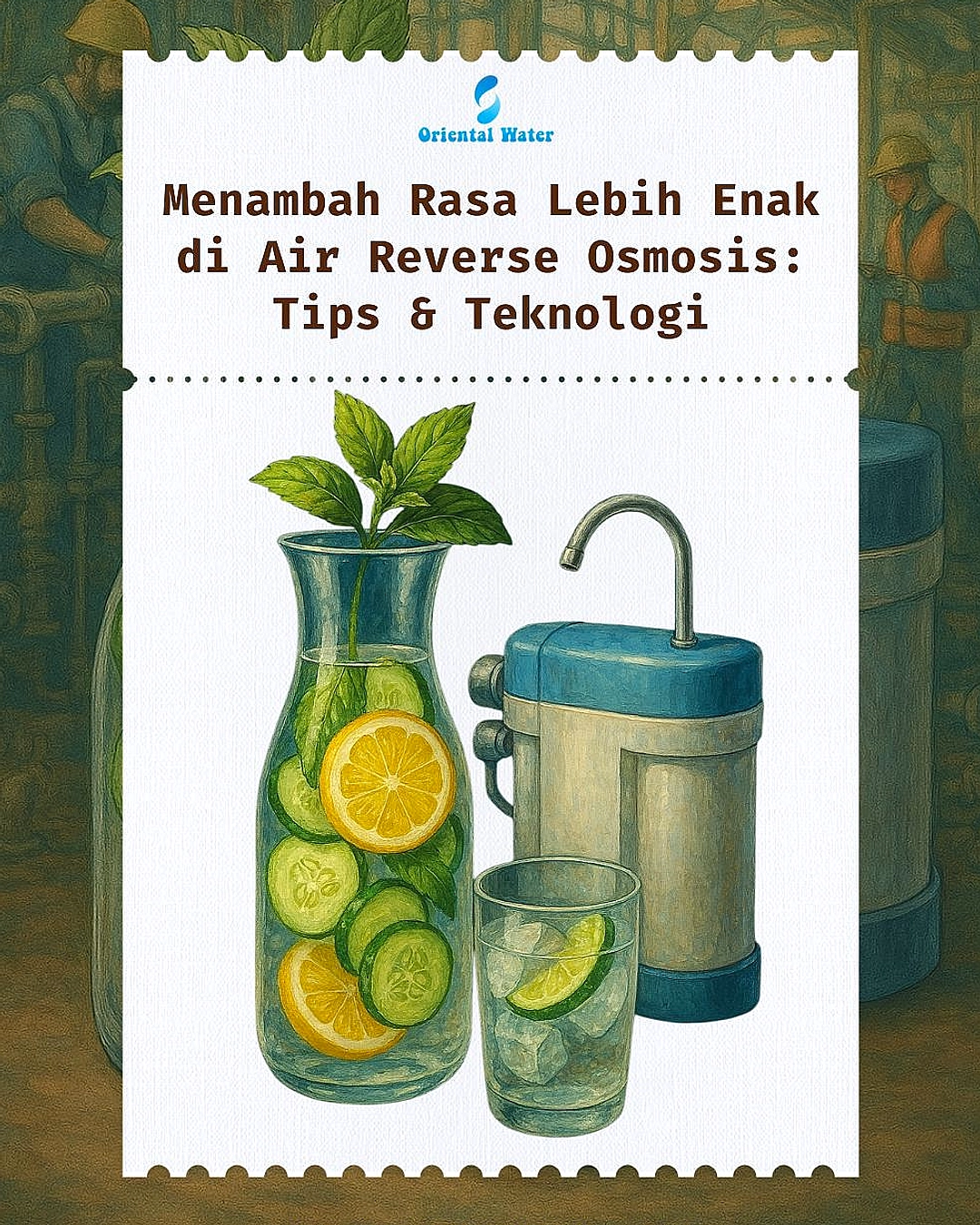 Air Putih Lebih Menarik: Tambah Lemon, Mint, Chia, Garam