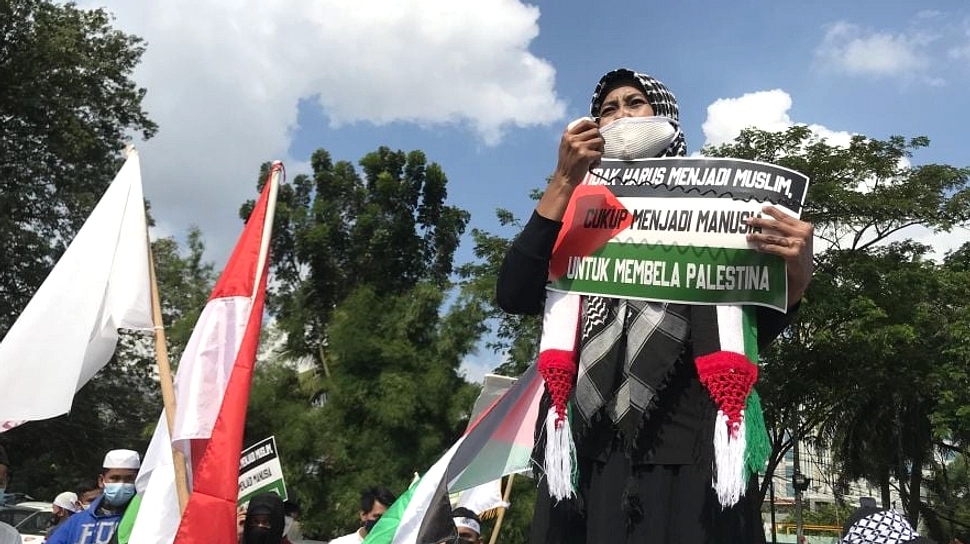 Aksi Bela Palestina Jilid 6 di Palembang, Wali Kota: Ini Soal Hati Nurani