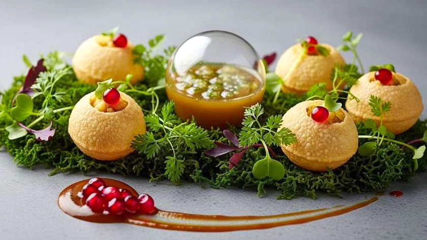 Alchemist Denmark Tampilkan Pani Puri Caviar 2 Bintang
