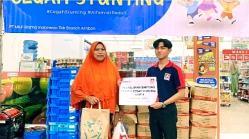 Alfamidi Salurkan 160.000 Telur Cegah Stunting Anak
