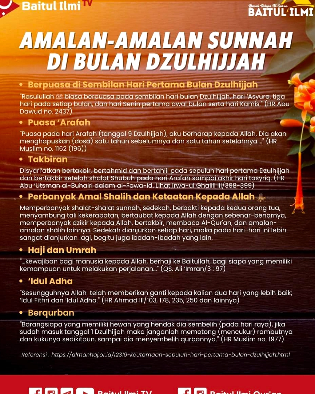 Amalan Bulan Dzulhijjah: Puasa, Takbir, Idul Adha, Kurban