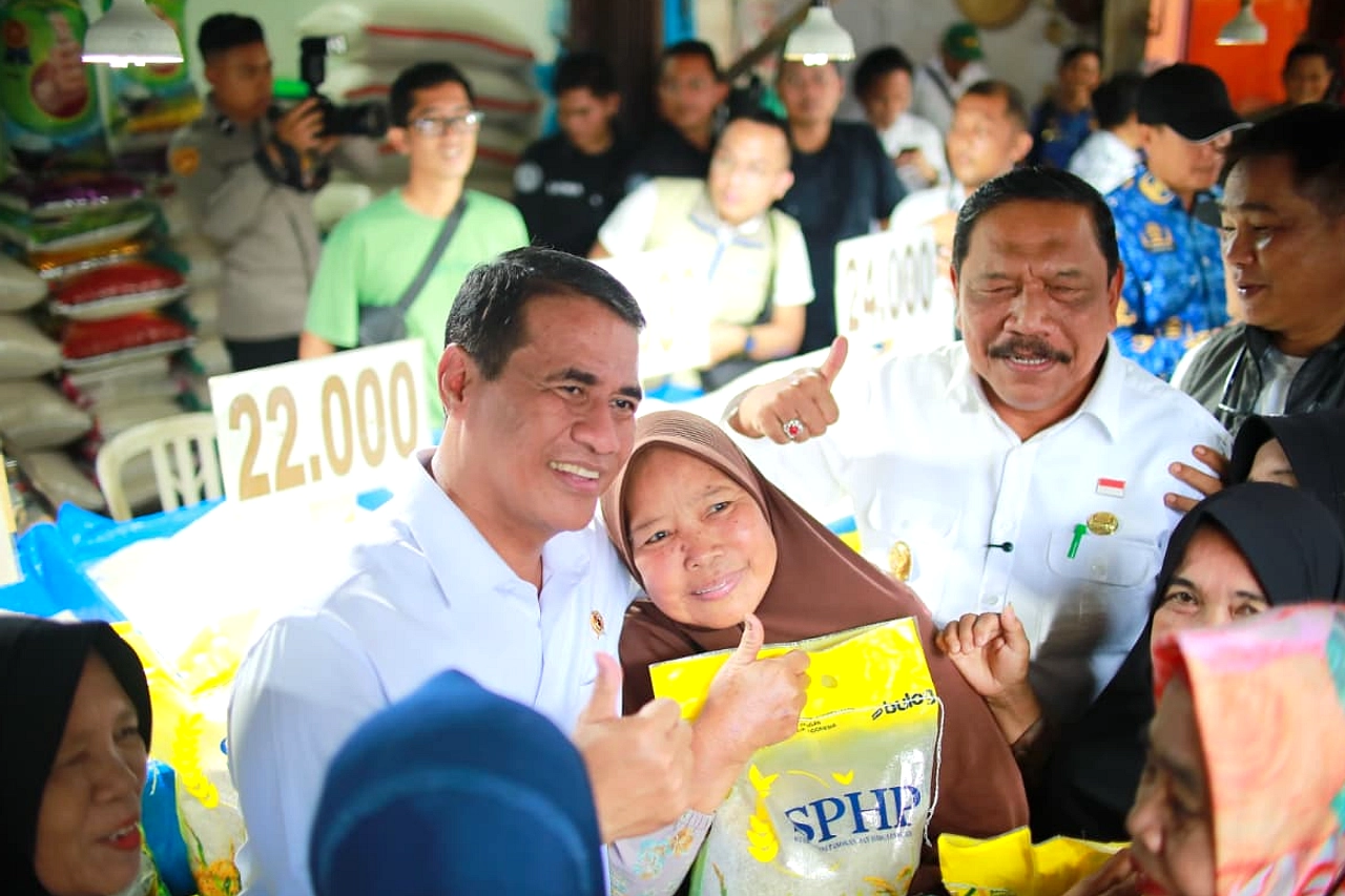 Amran: Harga Beras Turun dalam Sepekan