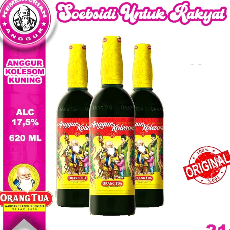 Anggur Kolesom: Minuman Herbal Haram, Alkohol Tinggi