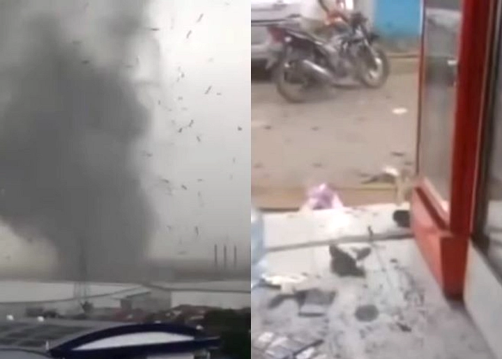 Angin Puting Beliung Menyerang Bandung, Empat Pohon Runtuh