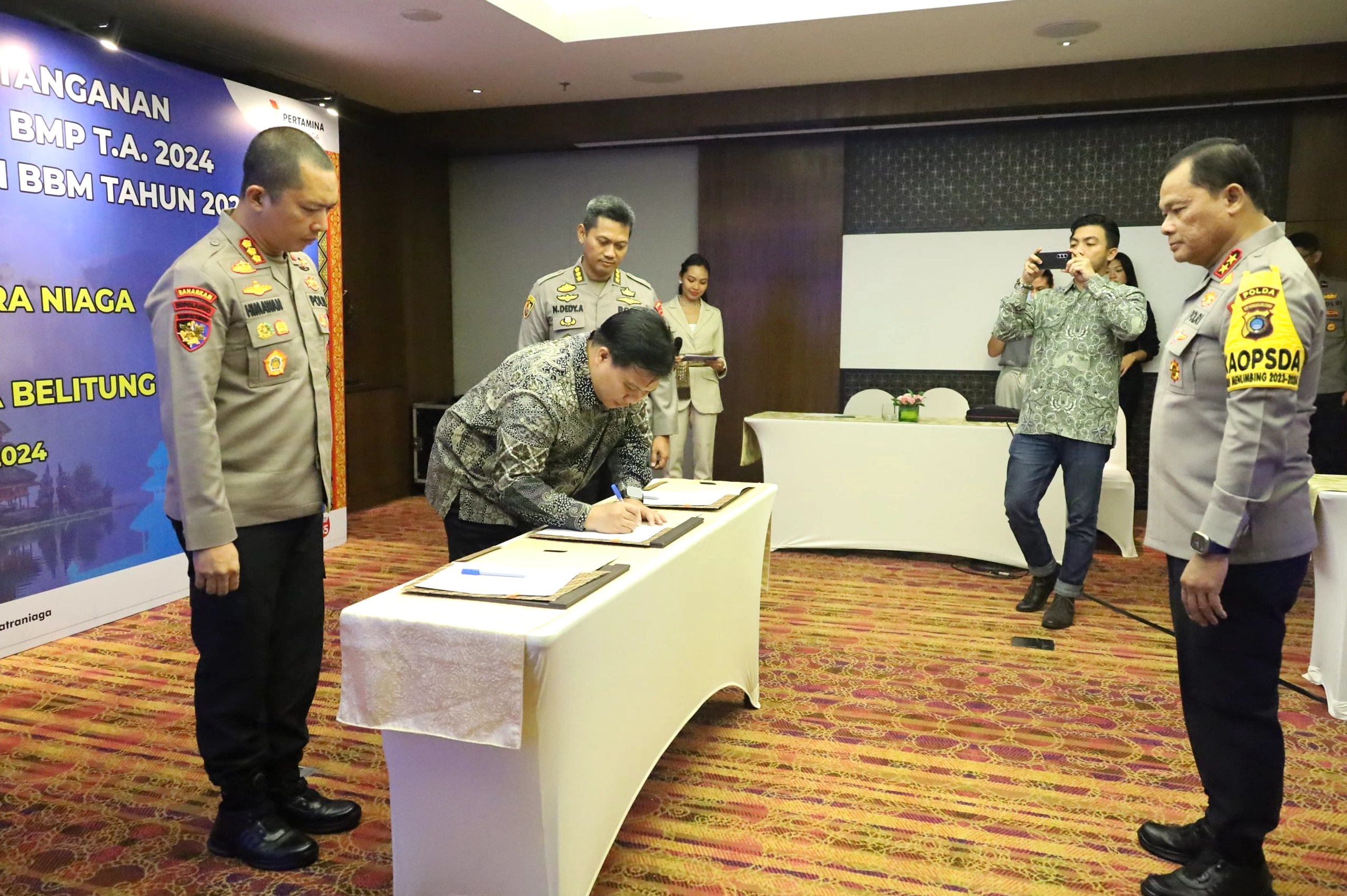 Anjangsana Polda Babel 80 Hari Bhayangkara di Pangkalpinang