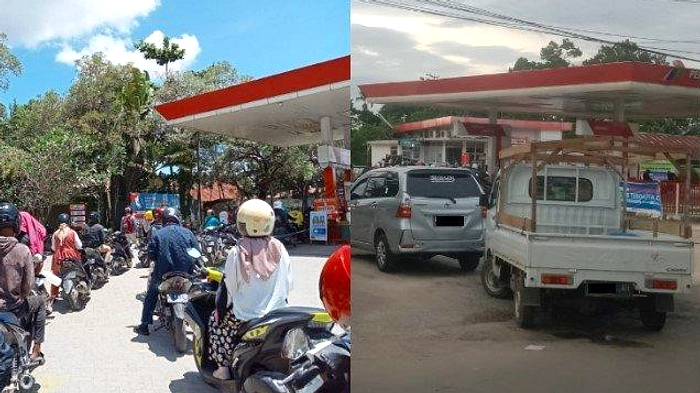 Antrean 1 km SPBU Sulsel: Warga Tunggu BBM Pertalite