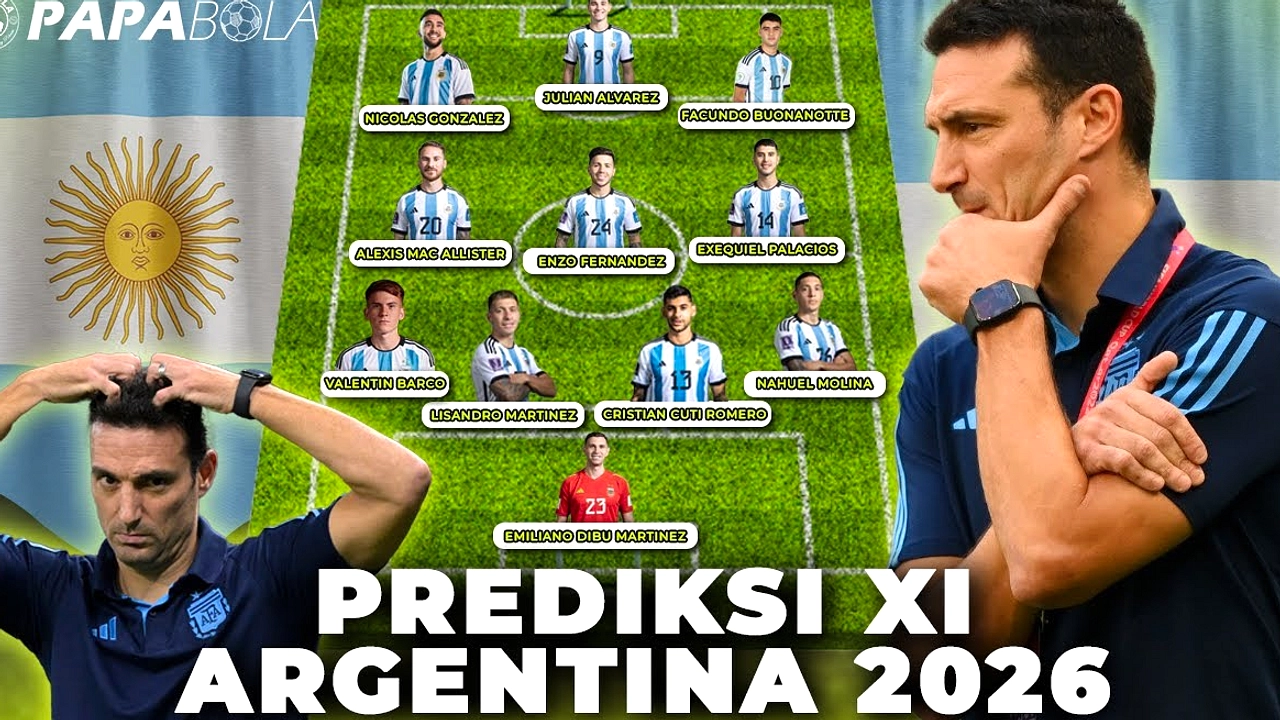 Argentina Bangkit, Hajar Mesir 3-2