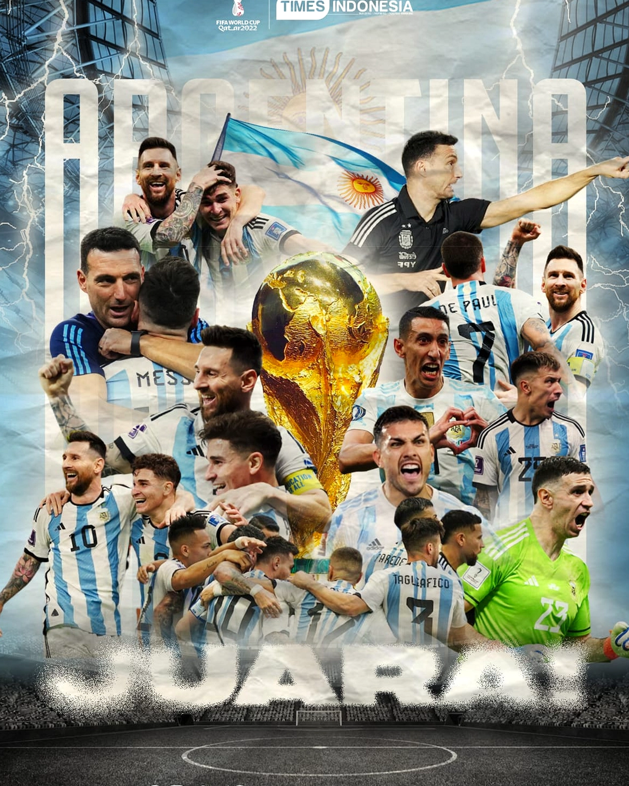 Argentina Hadapi Aljazair di Laga Perdana Piala Dunia 2026
