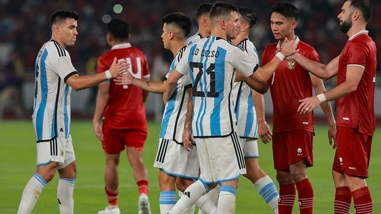 Argentina Unggul 1-0 Atas Tanjung Verde di Babak Pertama