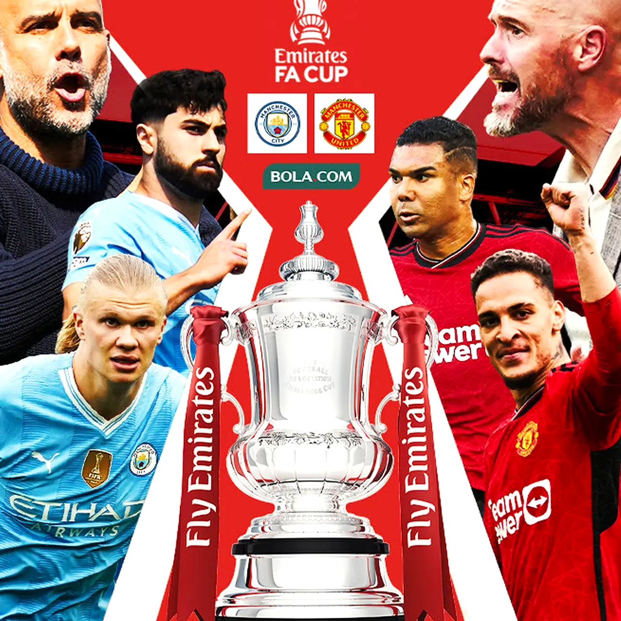 Arsenal Kalah, Chelsea dan City Menang Besar di Piala FA