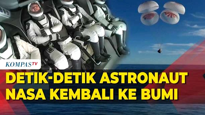 Artemis II Kembali ke Bumi, Empat Astronot Ungkap Syukur
