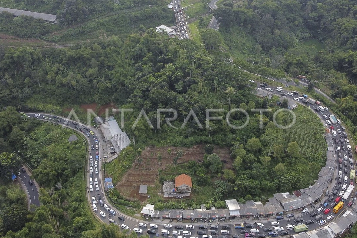 Arus Balik Lebaran 2026 di Gentong Tasikmalaya Tetap Padat