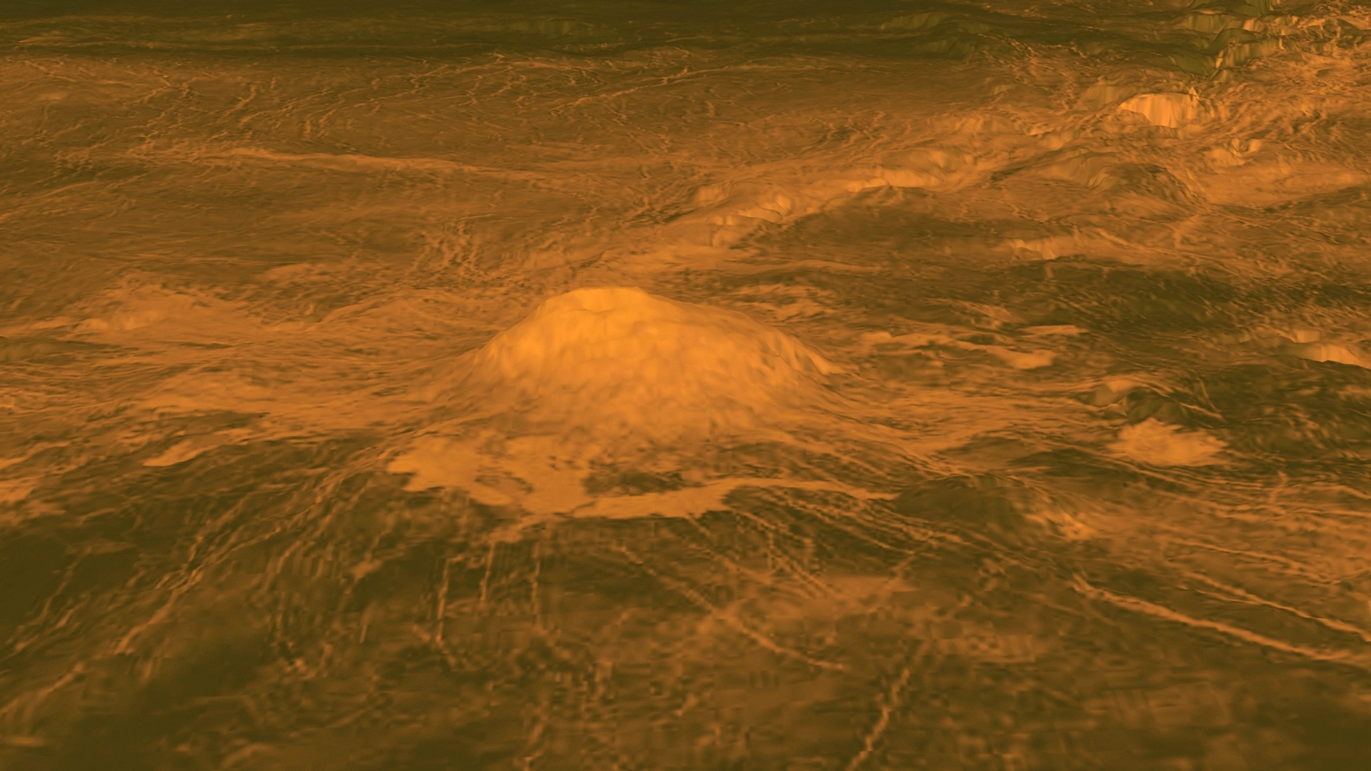 Astronom Temukan Gua Lava Raksasa Terdeteksi di Bawah Venus
