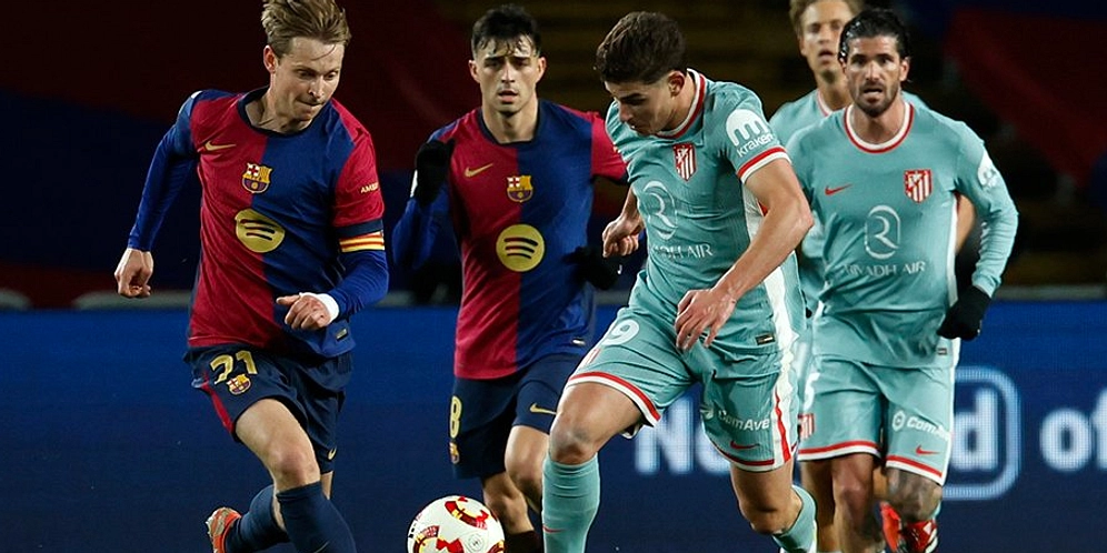 Atletico Madrid Menang 2-0 di Camp Nou, Bawa Keunggulan