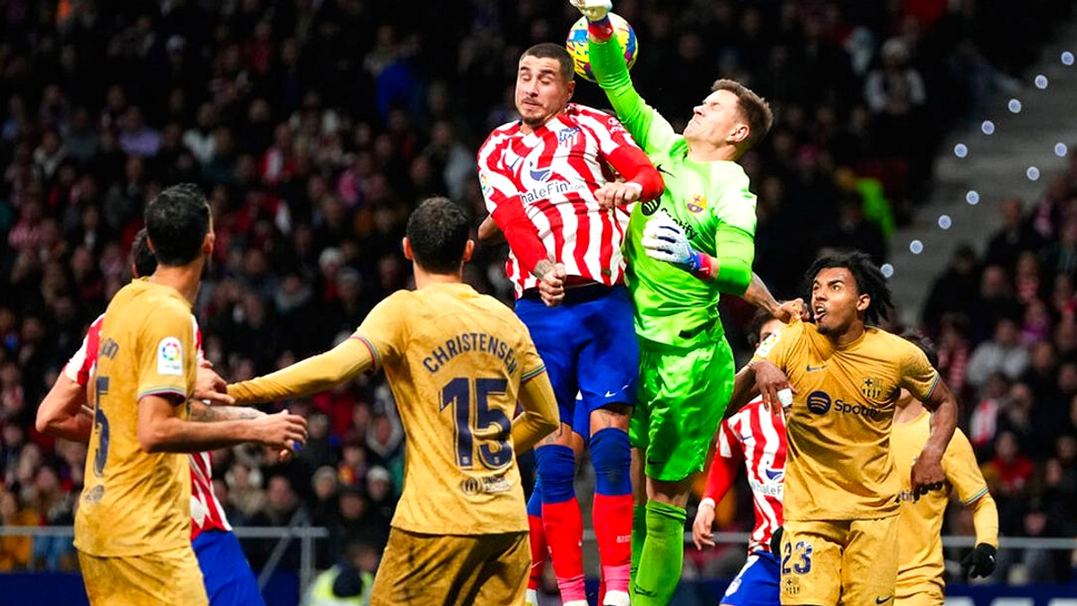 Atletico Siap Bertahan, Barcelona Buru Balasan di Leg 2