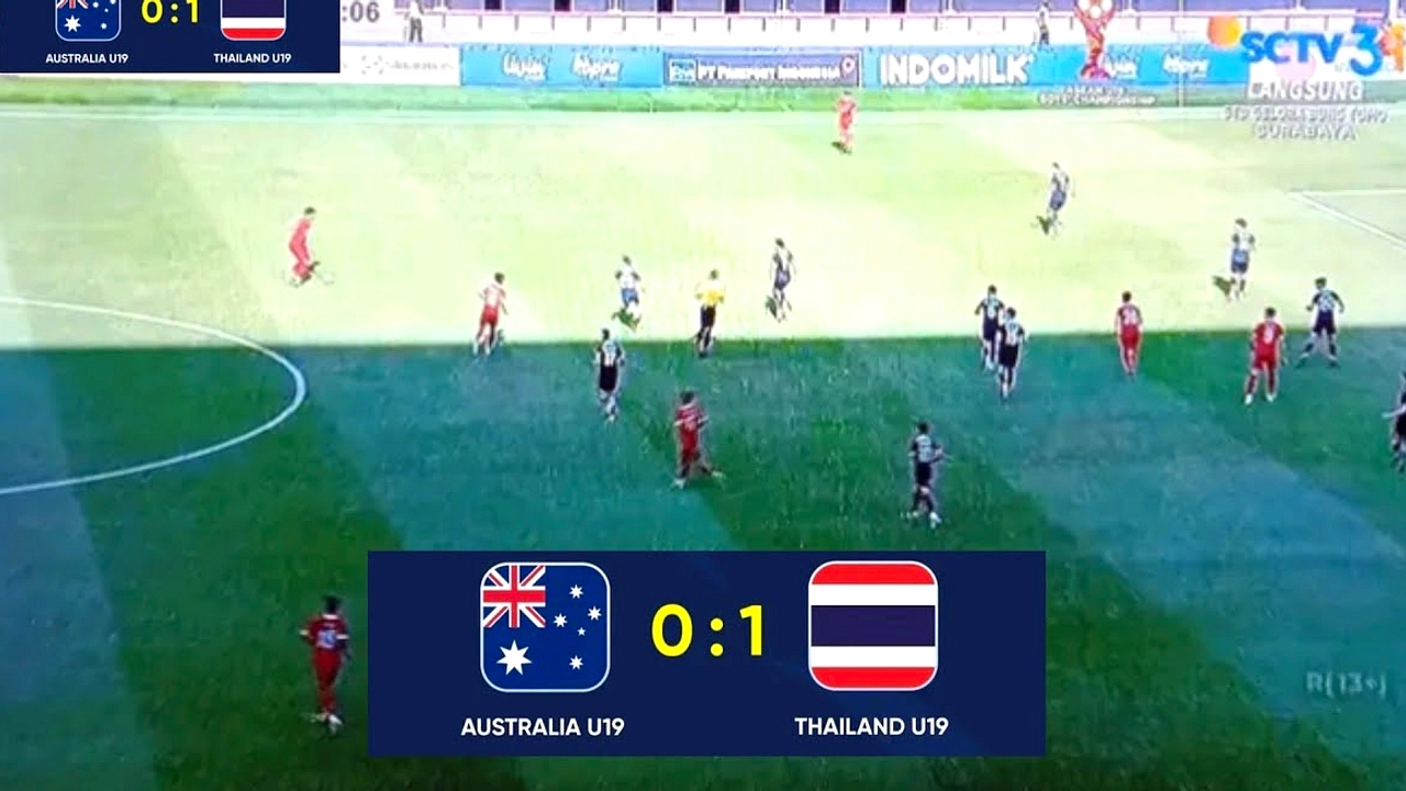 Australia Menang AFF U-19 2026, 2-0 atas Thailand