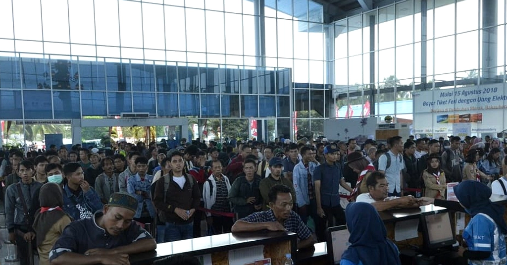 Bakauheni Lebaran: 119.604 Penumpang Balik Jawa Pulang