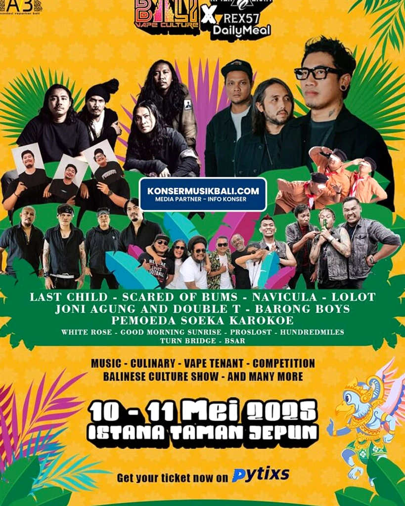 Bali Siap Sambut Konser Musikal Mei 2026: Gratis & Tiket