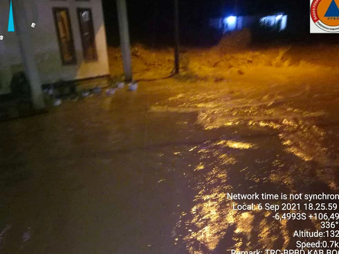 Banjir di Bogor: Desa Cintamanik, Rungkun Terendam Air