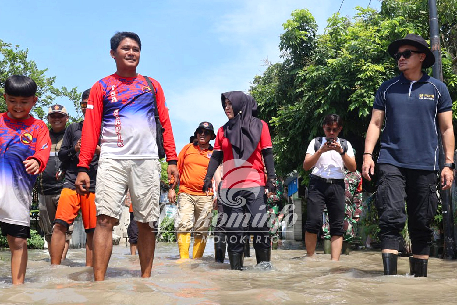 Banjir Merendam 4 Desa Mojokerto Saat Lebaran, 536 Rumah