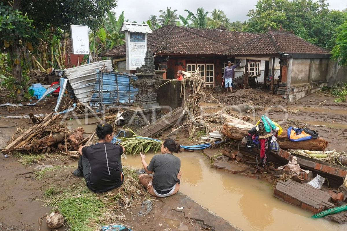 Banjir Parah di Jembrana, 18 Rumah Terendam, Tak Ada Korban Jiwa