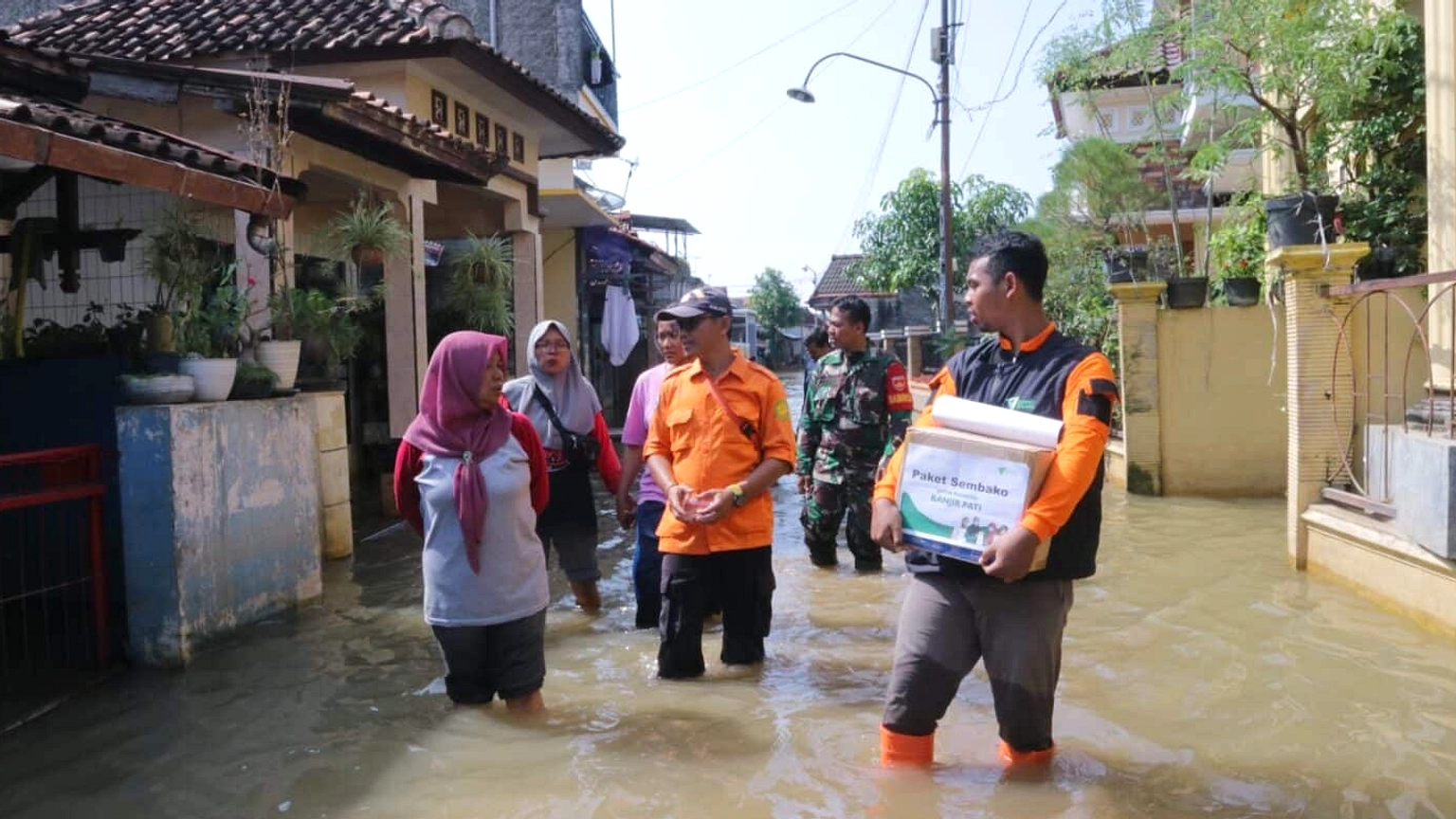 Banjir Rob Tunggulsari, 50 Rumah Terendam, Butuh Logistik