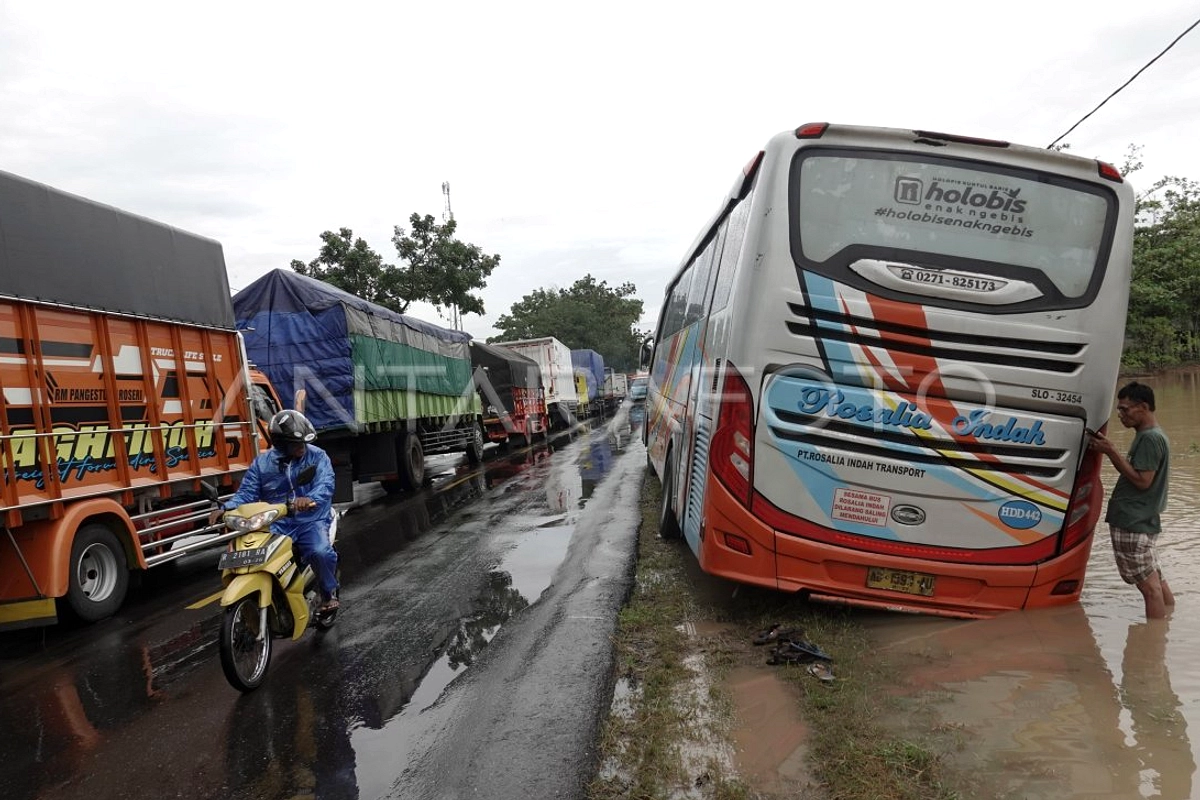 Banjir Surabaya Pagi Ini, Macet di Empat Jalan Utama