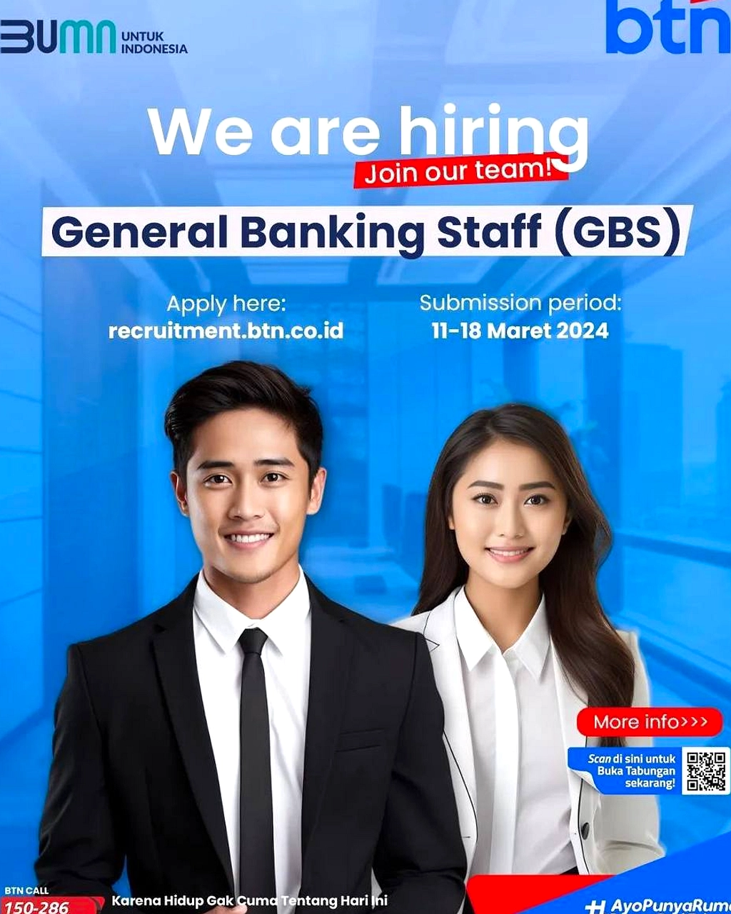 Bank BUMN Buka Lowongan di Mandiri, BSI, BRI Strategis