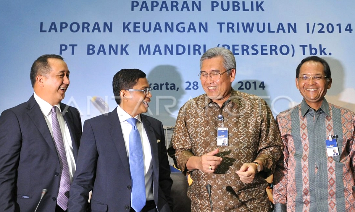 Bank Mandiri Q1 2026 Laba Naik 16,6% Jadi Rp 15,4T