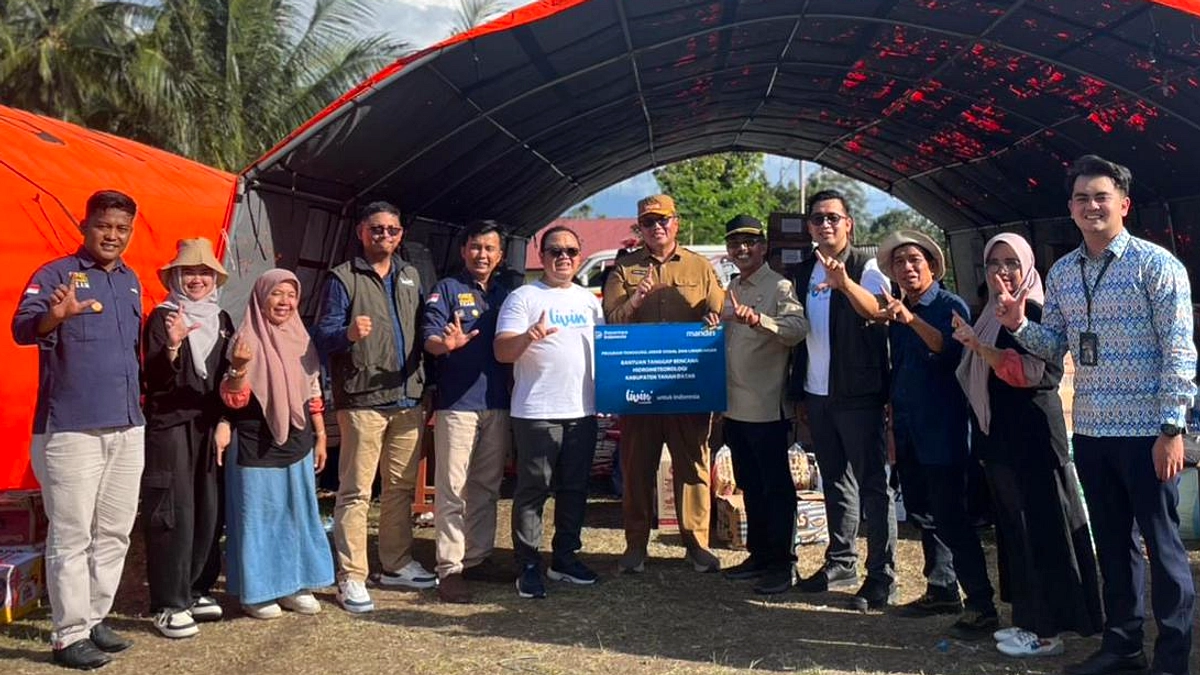 Bank Mandiri Salurkan Bantuan Gempa NTT