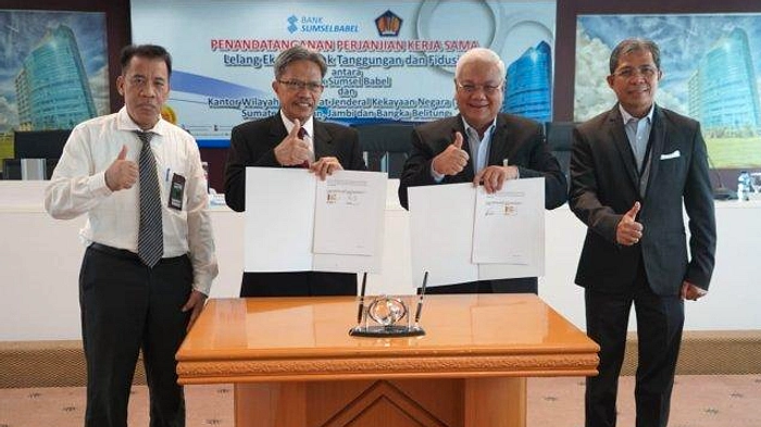 Bank Sumsel Babel dan PT Taspen Perkuat Layanan Pensiunan