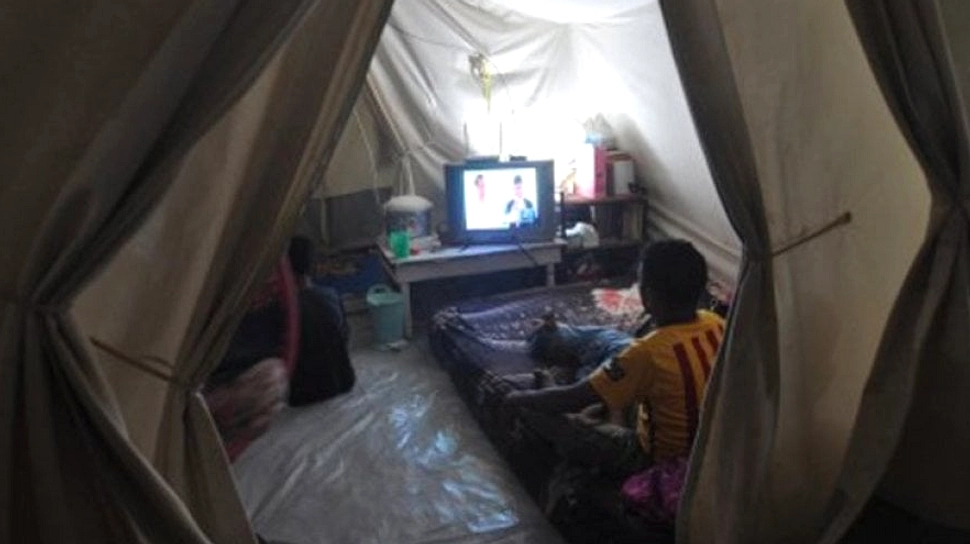 Bayi Baru Lahir di Tenda Pengungsian Setelah Gempa Palu