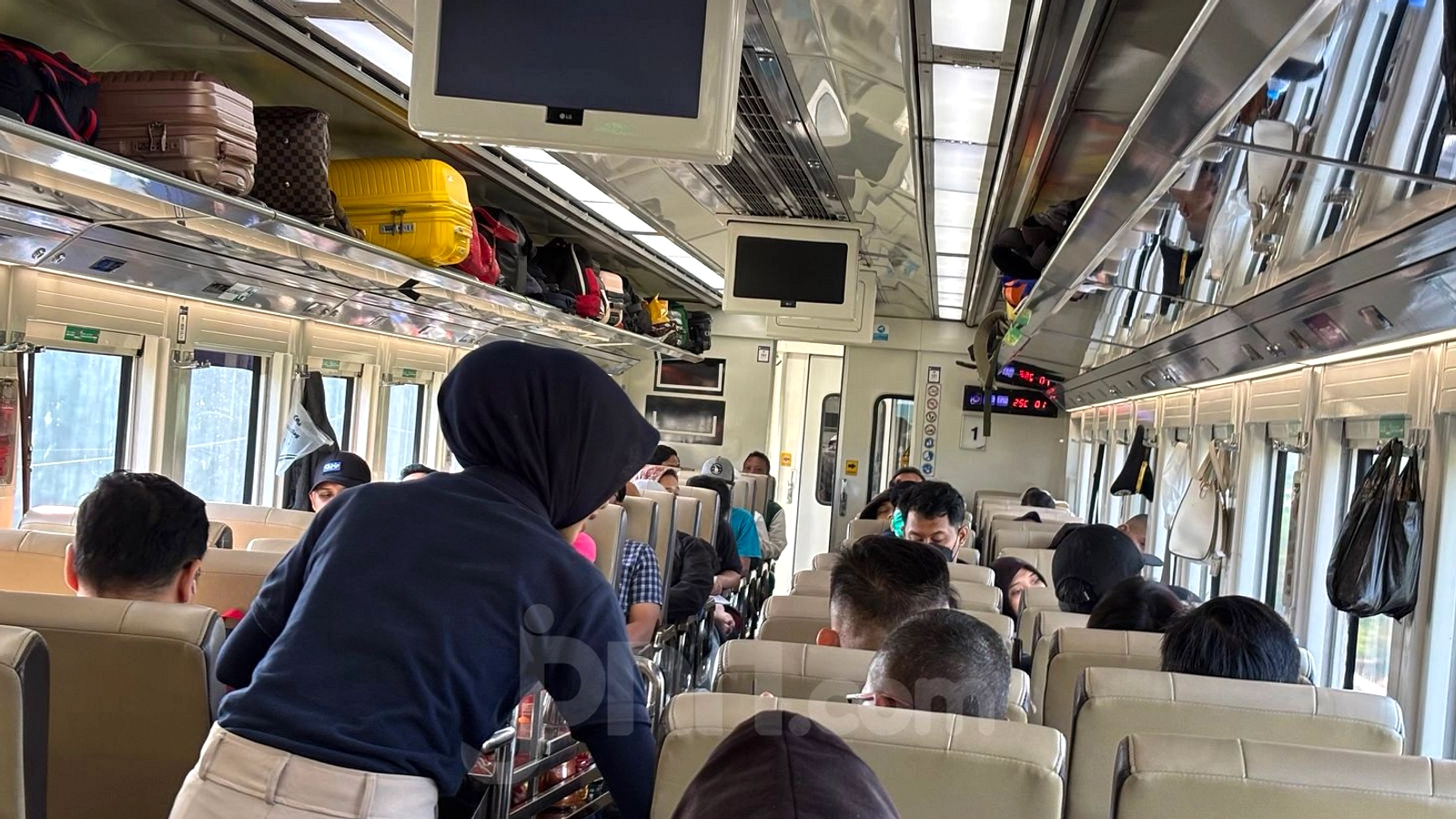 Bayi Toilet Kereta Sancaka Kondisi Sehat