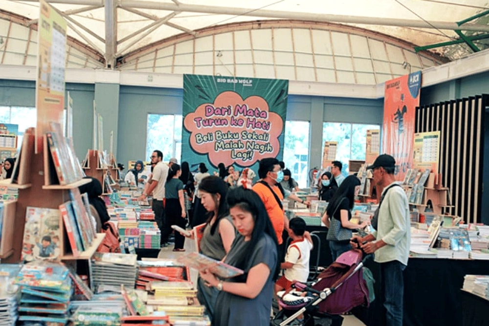 Bazar Buku Internasional di Palembang Tawarkan Promo Besar
